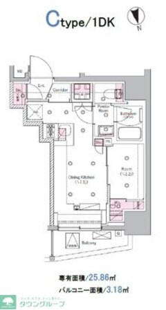 SYFORME ITABASHI IIIの物件間取画像